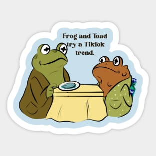 Frog and Toad are issued an FDA warning Sticker